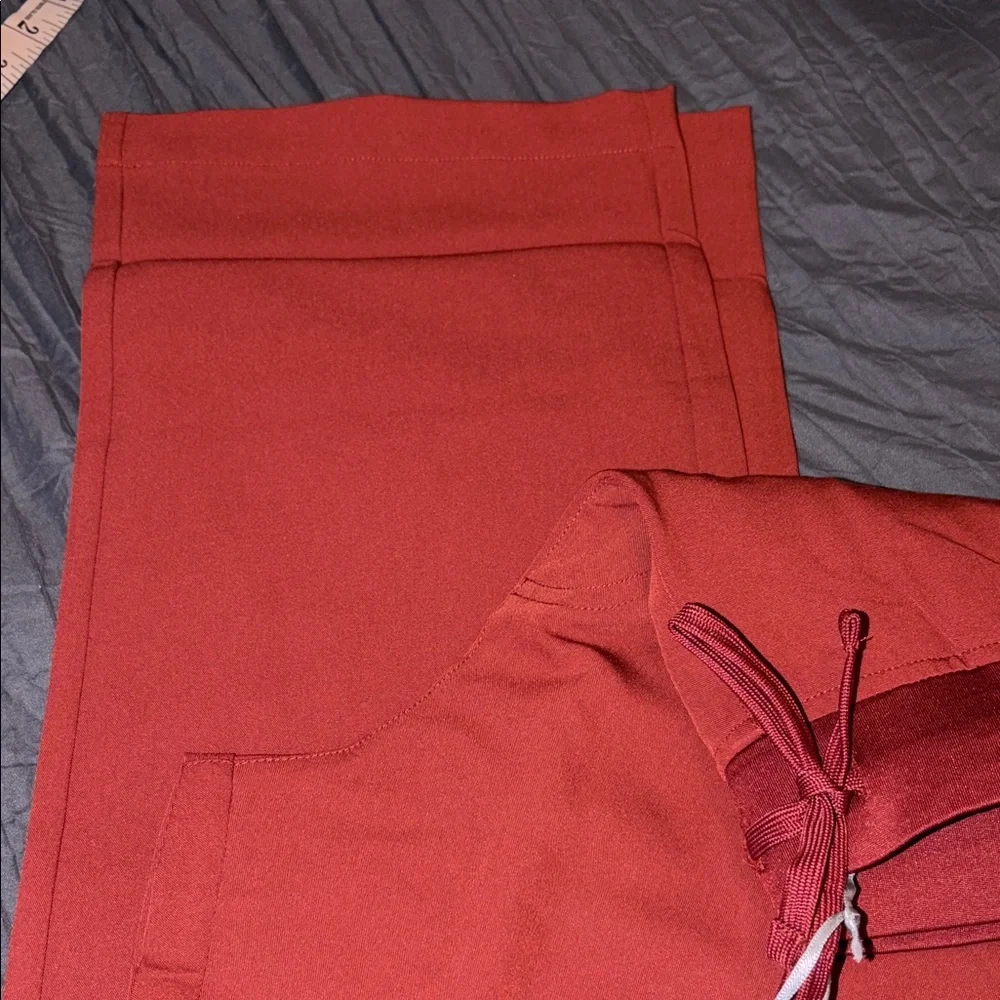 Mandala Men’s Cargo Pants in Rust Red